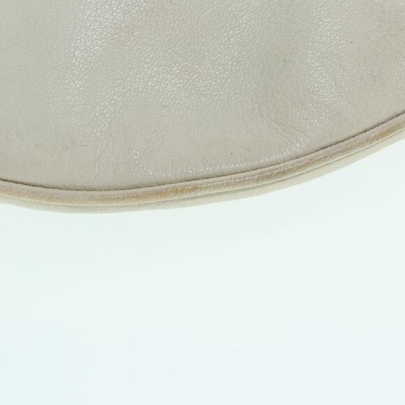 GUCCI Horsebit Shoulder Bag Leather Beige Gold - Picture 15 of 16